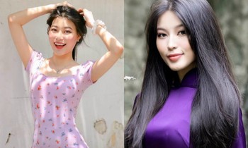 An Khương - người đẹp miền Trung của Hoa Hậu Việt Nam sở hữu mái tóc vạn người mê