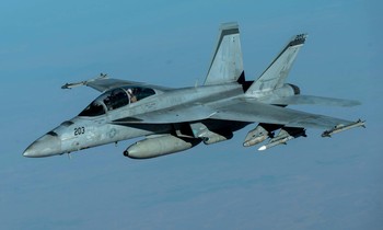 Máy bay F/A-18F Hornet. Ảnh: The Drive