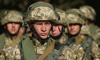 Binh sĩ Ukraine. Ảnh: Getty