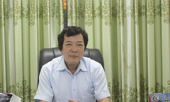 Ông Đoàn Dụng, Giám đốc Sở Nội vụ Quảng Ngãi một trong số 4 giám đốc Sở sẽ nghỉ hưu từ ngày 1/6 sắp tới. Ảnh: M.H