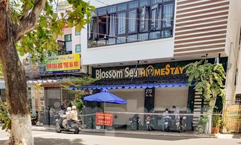 Homestay nơi trường hợp nhiễm COVID-19 đến lưu trú. Ảnh: Trương Định