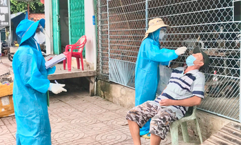 Xét nghiệm cộng đồng cho người dân tại An Giang