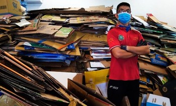Đam mê phế liệu, chàng trai khởi nghiệp với nghề ve chai