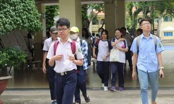 Thí sinh dự thi vào lớp 10 năm 2020- 2021