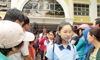 Thí sinh từng tham gia kỳ khảo sát bằng Tiếng Anh vào Trường Trần Đại Nghĩa những năm trước