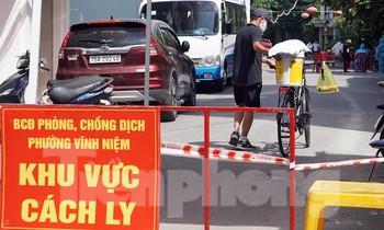 Một điểm cách ly tại TP Hải Phòng. Ảnh tư liệu