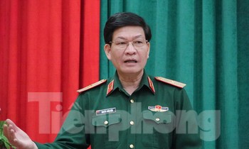 Thiếu tướng Nguyễn Xuân Kiên, Cục trưởng Cục Quân y. Ảnh: Nguyễn Minh
