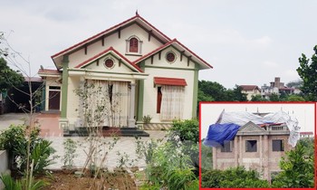 Cận cảnh biệt thự, nhà vườn trái phép 'mọc' trên đồi ở Ba Vì