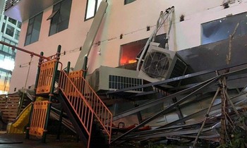 Yêu cầu thuê đơn vị độc lập làm rõ nguyên nhân sập dàn nóng điều hòa chung cư