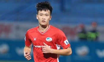 Pha lập công duy nhất của Hoàng Đức đã đem lại 3 điểm quan trọng cho Viettel.