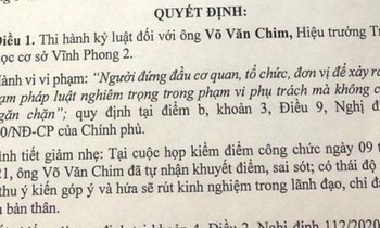 Bản tin 8H: Giáng chức hiệu trưởng để giáo viên ‘quan hệ’ với học sinh