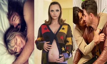 Sao Hollywood: Heidi Klum tung ảnh ‘giường chiếu’, Hoa hậu Priyanka tình tứ bên chồng