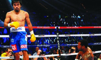 Tay đấm Pacquiao lần thứ 10 vô địch thế giới