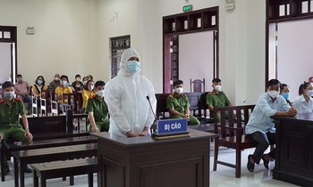 Đặng Thanh Tâm tại phiên tòa ngày 24/2.