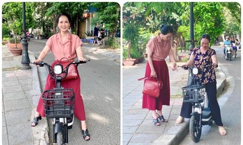 NSND Lan Hương tiết lộ ảnh hậu trường và nói lời chia tay ‘Thương ngày nắng về’