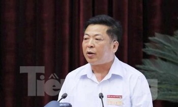 Bí thư Tỉnh ủy Cao Bằng Trần Hồng Minh đảm nhận chức vụ Trưởng ban chỉ đạo phòng, chống tham nhũng, tiêu cực tỉnh -Ảnh: TL