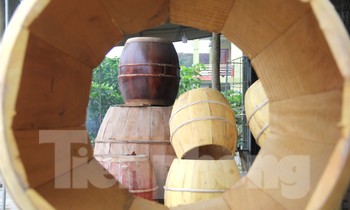 Bí quyết gia truyền ở làng nghề làm trống da vang danh xứ Nghệ
