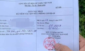 Xác minh danh tính người đàn ông tử vong trong người có giấy tiêm vắc xin mũi 3