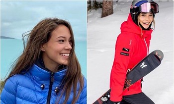 Vẻ đẹp lai của nữ vận động viên trượt tuyết 19 tuổi tham dự Olympic 2022 
