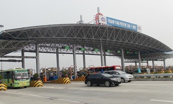 Nhà đầu tư đường BOT Pháp Vân - Cầu Giẽ đề xuất miễn phí xe qua trạm trong 3 ngày Tết Kỷ Hợi. Ảnh: A. Trọng