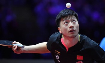 Ma Long của đội tuyển bóng bàn Trung Quốc.