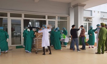 Khu vực cách ly y tế phòng chống dịch COVID-19