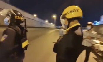 Từ vụ quay phim ‘giám sát CSGT’, Công an TPHCM nói gì?