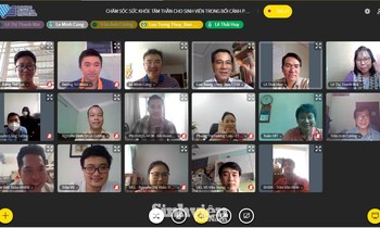 Tiếp nhận tân sinh viên bằng hình thức trực tuyến và hỗ trợ sức khỏe tâm lý sinh viên