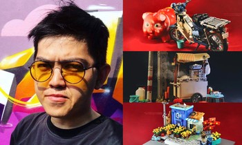 Chàng trai nuôi dưỡng tình yêu với Sài Gòn qua việc sáng tạo các tác phẩm lego
