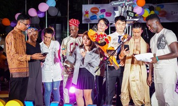 Sinh viên quốc tế đang theo học tại trường Quốc tế, VNU-IS