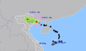 Bão số 2 suy yếu thành áp thấp nhiệt đới, các tỉnh miền Bắc, Thanh Hóa, Nghệ An tiếp tục mưa lớn
