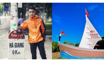 Chàng trai 9X đam mê 'xê dịch' theo cách 'điên' của riêng mình