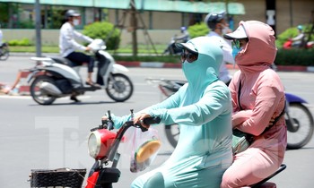Chênh lệch nhiệt độ giữa đường 'xanh mát' và phố vắng bóng cây tại Hà Nội