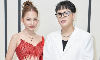 Hai mái ấm gia đình đang được niềm hạnh phúc, Sara Lưu và Jaykii bất thần ló mặt thực sự hôn nhân gia đình vô showbiz Việt