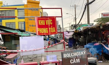 Chuỗi lây nhiễm COVID-19 tại chợ Sơn Kỳ - TPHCM tiếp tục tăng mạnh