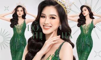 Hoa hậu Đỗ Thị Hà khoe thân hình đồng hồ cát, thần thái chuẩn "beauty queen"