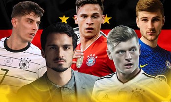 EURO 2020 đâu chỉ có Cristiano Ronaldo, đội Đức khiến fan "rần rần" vì dàn visual cực phẩm