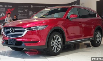 Cận cảnh crossover Mazda CX-8 'mới toanh' tại thị trường Đông Nam Á
