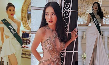 Ngắm lại trang phục đẳng cấp, quyến rũ của Phương Khánh ở Miss Earth