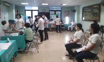 Dược phẩm Hoa Linh: CBCNV phấn khởi được khám sức khỏe sau mùa dịch