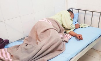 Anh Nghị tại bệnh viện