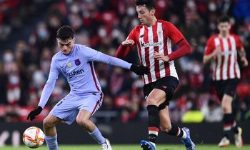 Barcelona bị Bilbao loại khỏi Cúp Nhà vua Tây Ban Nha sau 120 phút
