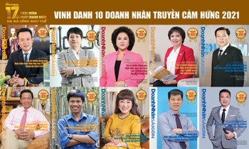 Tạp chí Doanh Nhân Sài Gòn vinh danh 10 doanh nhân truyền cảm hứng năm 2021