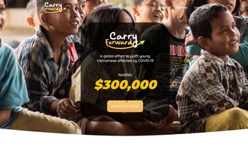 Gây quỹ cho trẻ em và học sinh Việt Nam bị ảnh hưởng bởi COVID-19