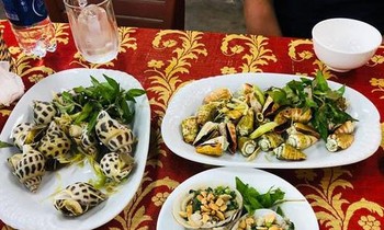 Nha Trang kiểm tra nhà hàng bị tố 'chặt chém' bán ốc hương giá 1,8 triệu đồng/kg