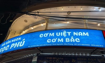 Nhà hàng hải sản Ngọc Phú bị xử phạt 21 triệu đồng.