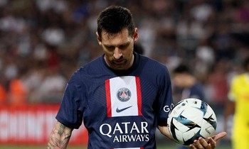 Messi tịt ngòi, PSG nhận đòn đau trước đội nhóm cuối 