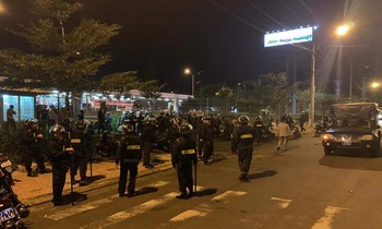 Công an Đắk Lắk có mặt kịp thời ngăn chặn nhóm học sinh hỗn chiến