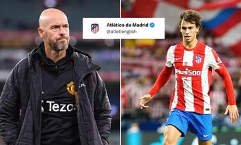 Chi tiền tấn chiêu mộ Joao Felix, MU vẫn bẽ bàng ra về