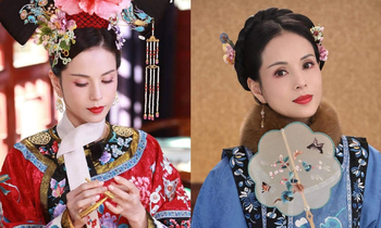 Trầm trồ với tạo hình phi tần triều Thanh của 'Tiểu Long nữ' Lý Nhược Đồng